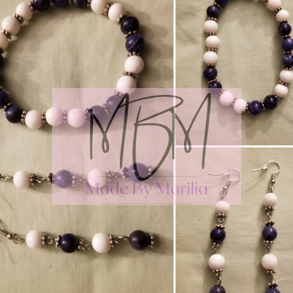 Handmade Bracelet and Earrings set